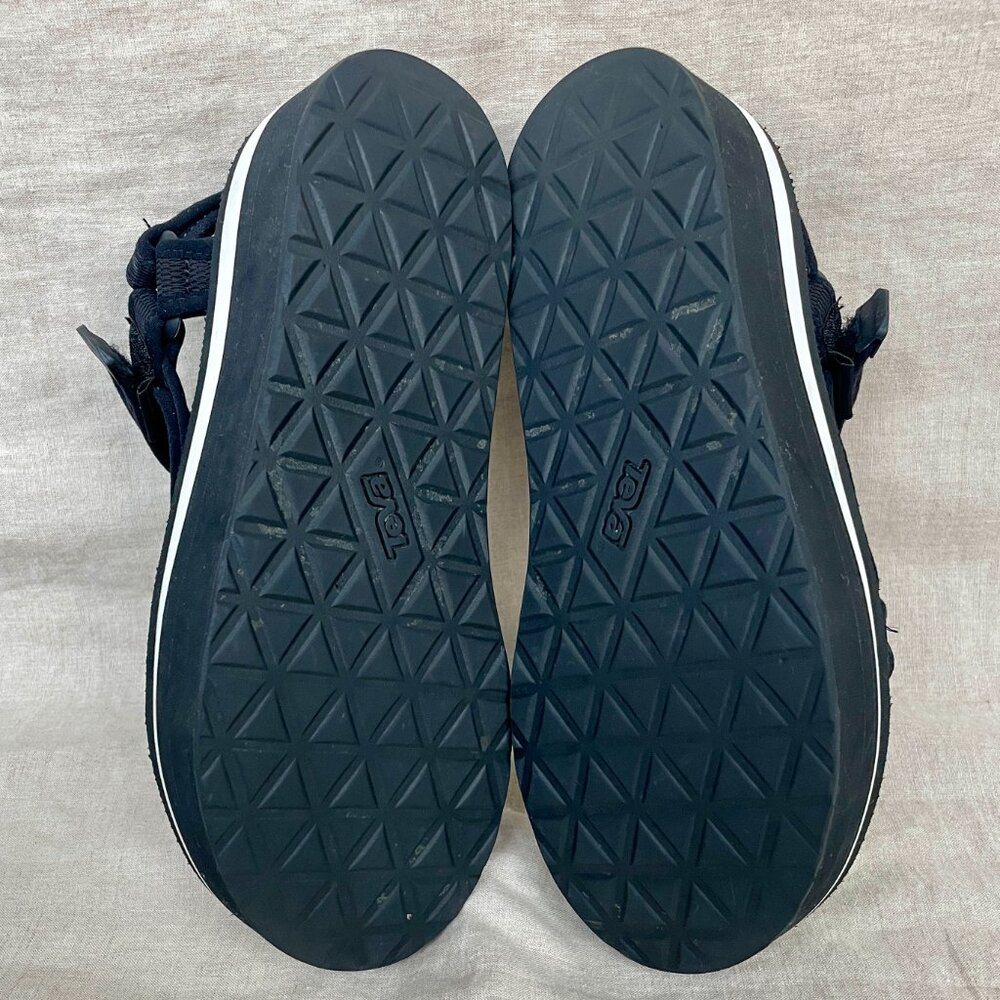 SOLD - Teva Women's “Flatform” Universal Mesh Sandals | Black | Size 8 - Picture 2 of 6